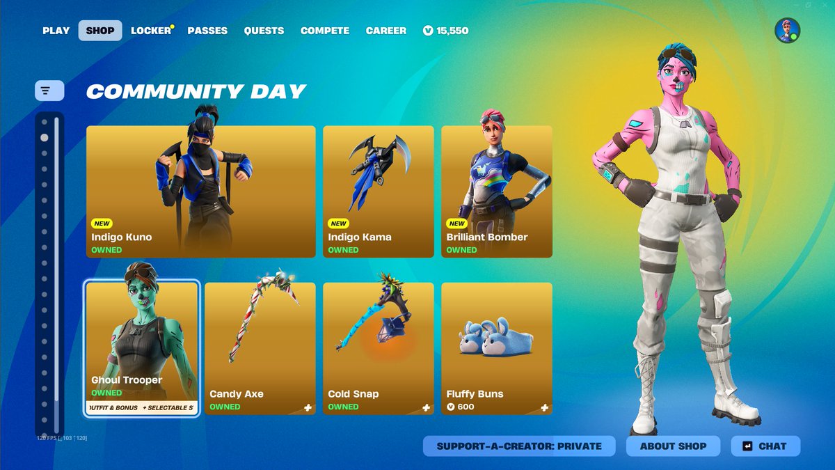 jondearlol's tweet photo. No way they brought pink ghoul to the item shop https://t.co/Be6pFApJhw