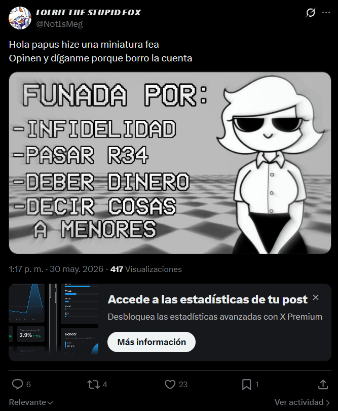 𝙇𝙊𝙇𝘽𝙄𝙏 𝙏𝙃𝙀 𝙎𝙏𝙐𝙋𝙄𝘿 𝙁𝙊𝙓 tweet media
