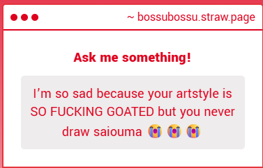 bossu_LOVE's tweet photo. And honestly? That's so valid of me. https://t.co/ae96c42ZS3