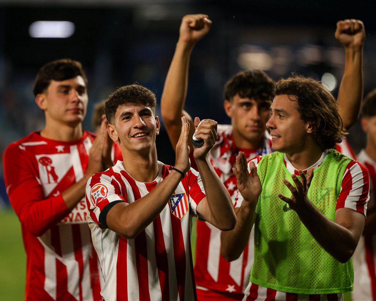 AtletiAcademia's tweet photo. ¡Gracias por vuestro apoyo, atléticos!🔴⚪

¡Nos vemos el próximo sábado en Alcalá! 💪 https://t.co/uiTJC5WQcl