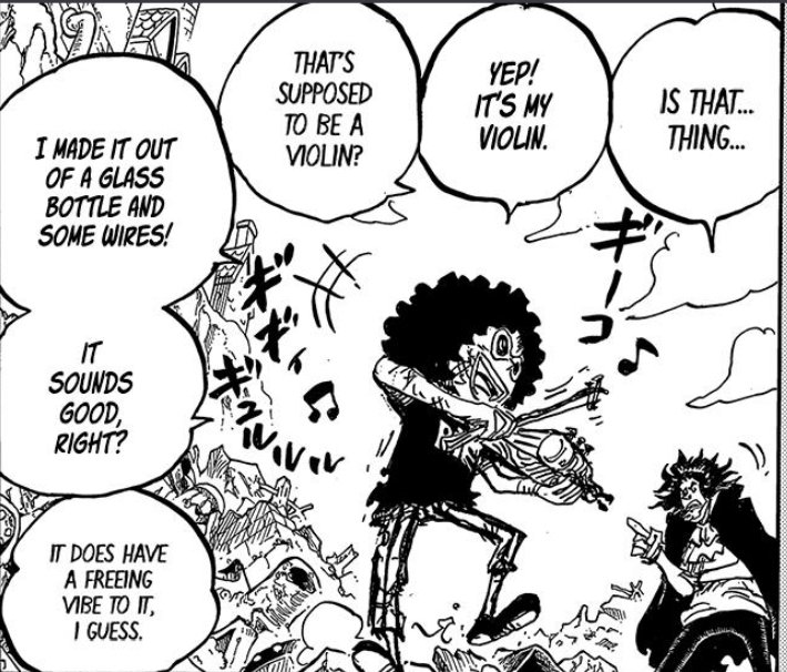 noveriller's tweet photo. #Onepiece1184 

Even born in poverty, art finds its way. 👌 https://t.co/KGjs1COllD