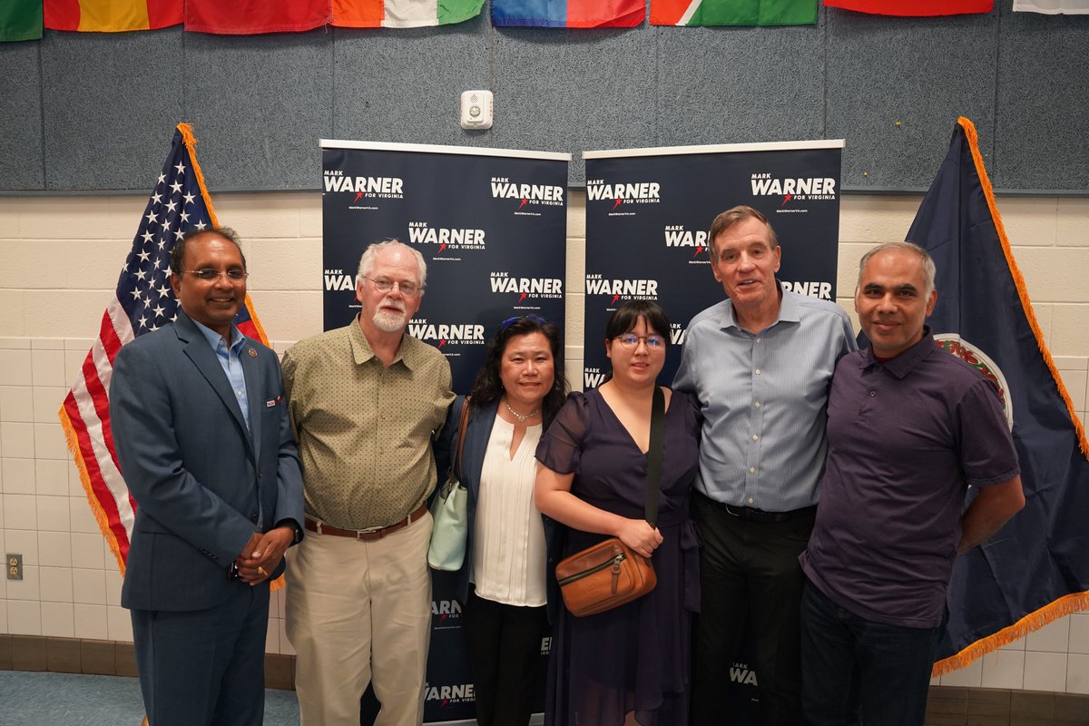 MarkWarnerVA's tweet photo. Productive town hall in Ashburn discussing the many concerns around data centers and the critical work ahead to flip Congress this November. Thank you to everyone who joined on a sunny Saturday. https://t.co/txRmZEBbNC