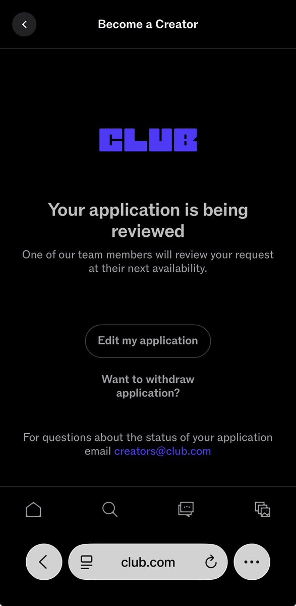dreamoneth's tweet photo. @Club I’ve been waiting about 3 days for my review to be completed my username it dreamoneth https://t.co/O5i8SSTn3v