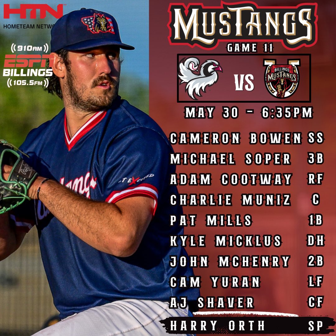 Mustangs's tweet photo. Lining up for 6:35!

🎟️: https://t.co/wL9LPSsi99
📻: https://t.co/kW0w2nliDf
📺: https://t.co/OR2lHv3NHH https://t.co/GXwcbF3zPV