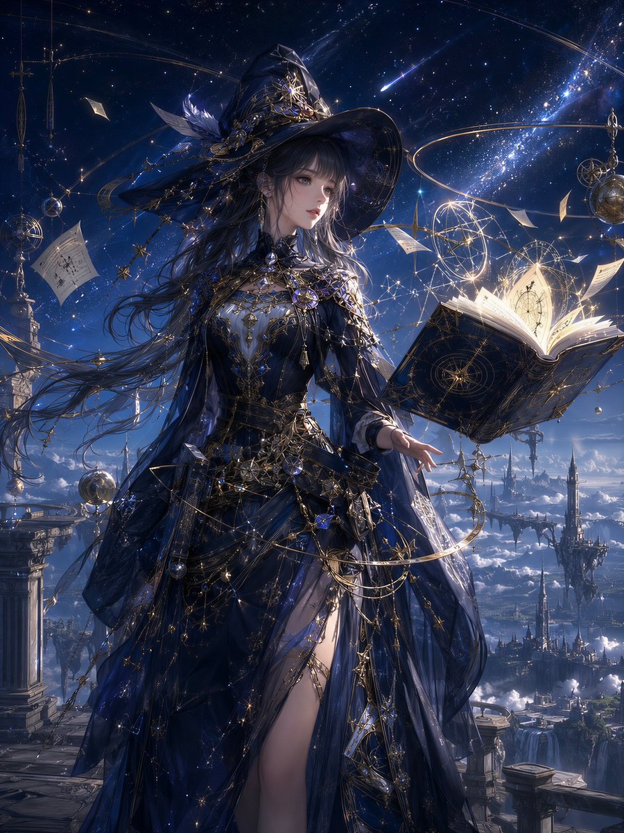 ai_chelt's tweet photo. 星読の魔女

#aiart https://t.co/ZHJrlrAWFk