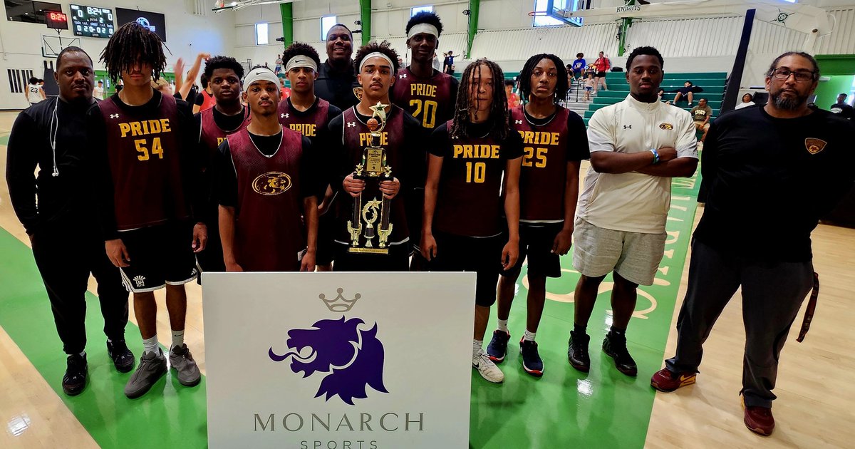 MonarchSportsAZ's tweet photo. Final | Mountain Pointe def. Casteel, 67-57, to win the inaugural St. Mary's Summer Shootout.  Congratulations to Coach Price, the coaching staff, and players. https://t.co/1c3vN5Yo10