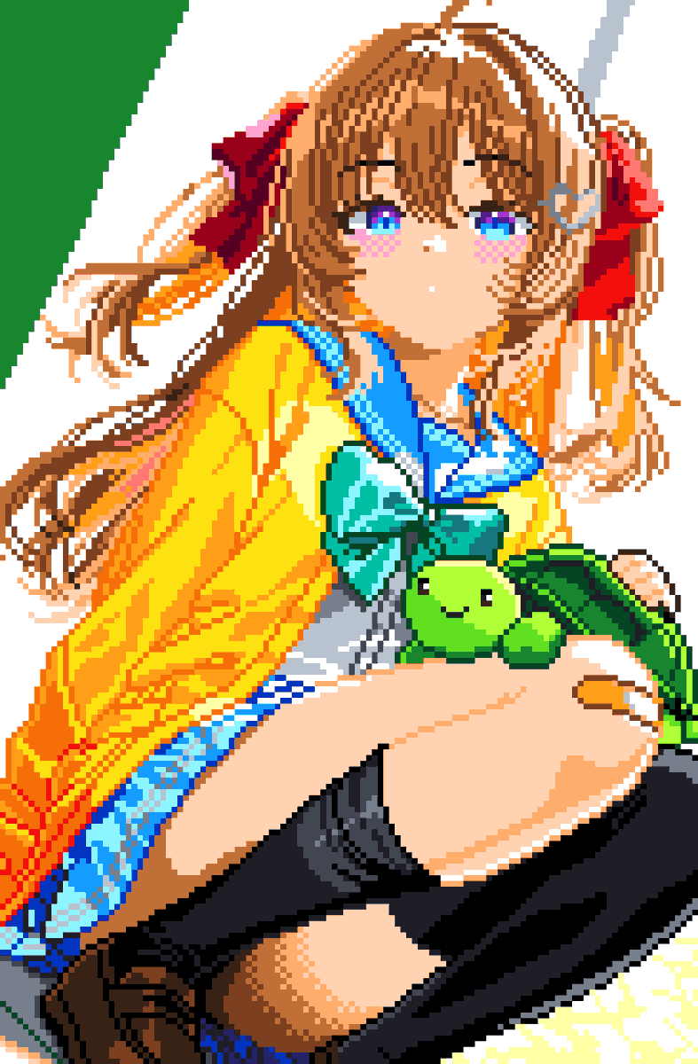 _FlashFire8's tweet photo. Neuro-sama by @/saruei - pixel edition
#heartheartart https://t.co/WuF4wDNjPh