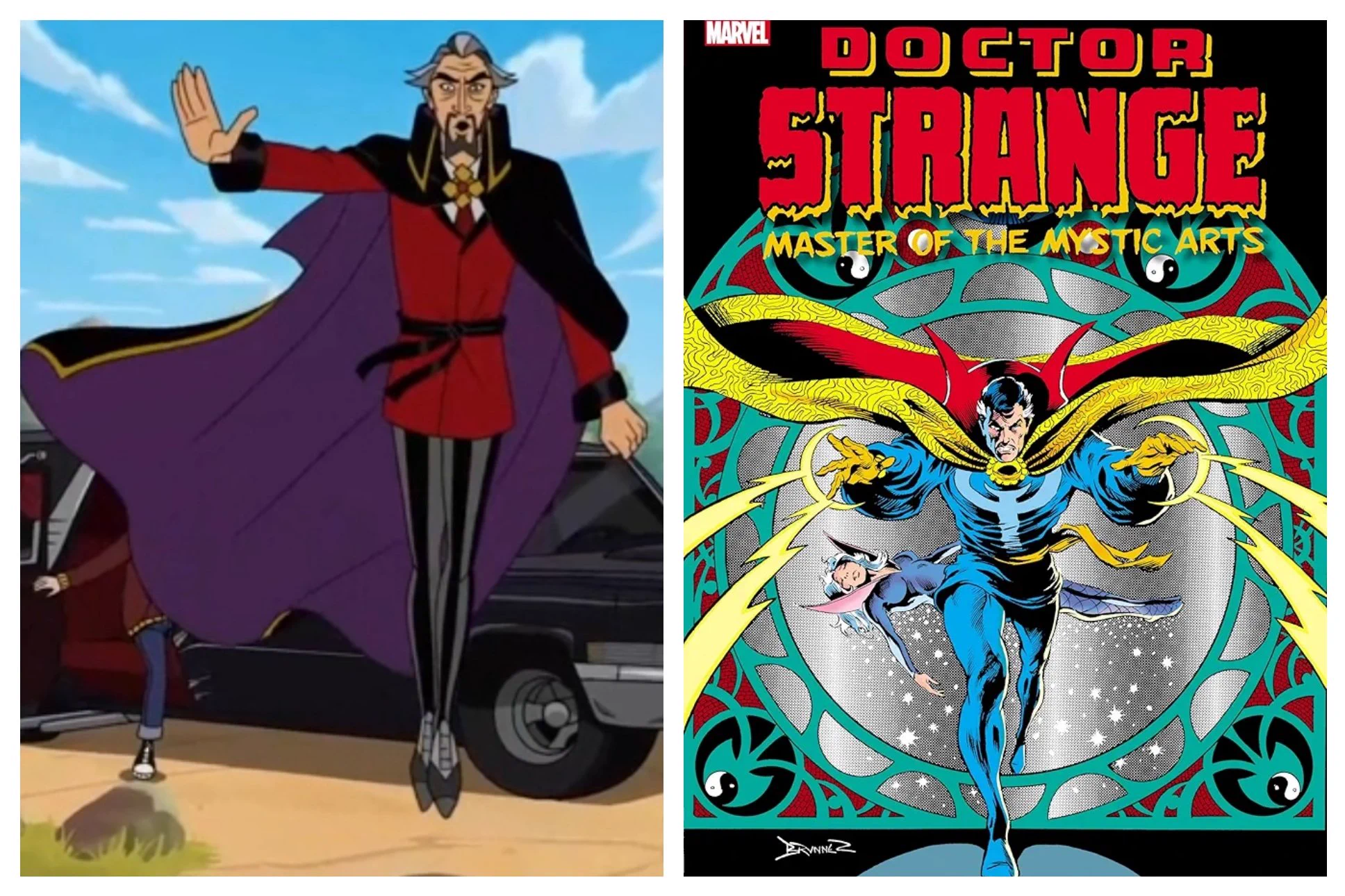 DOCTOR BYRON ORPHEUS 
and
DOCTOR STEPHEN STRANGE 