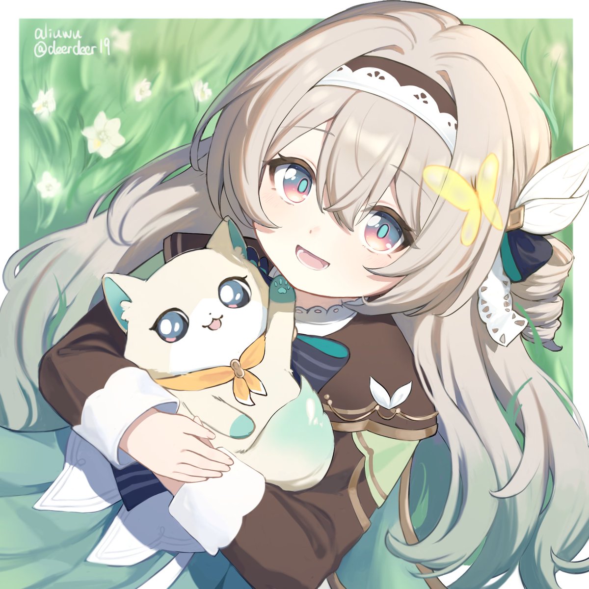 deerdeer19's tweet photo. #崩壊スターレイル #HonkaiStarRail #Firefly #ホタル
國際抱貓日和兒童節快樂~ https://t.co/sJni5C1NL0