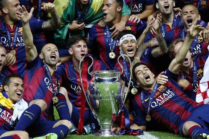 fcbfemeni_ina's tweet photo. Dengan gagalnya Arsenal putra menjadi juara Liga Champions, Barcelona masih jadi satu2nya klub yang pernah menjuarai Liga Champions baik di sektor putra maupun putri https://t.co/IMxD2PoprF