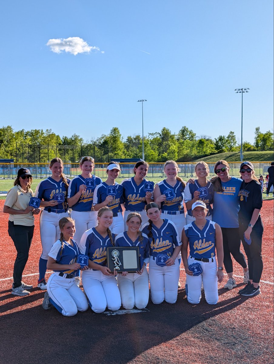 AldenCSD's tweet photo. Congratulations to our 2026 Softball Section 6 Champions!  @SectionVI @NYSPHSAA https://t.co/QmLYB5TebO