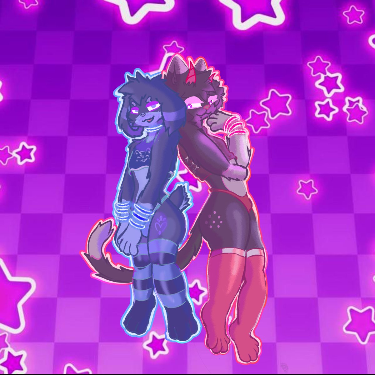 PawsRickety's tweet photo. Gorgeous Duo 💞
#furry #art #furryart https://t.co/KzkF2jZaEh