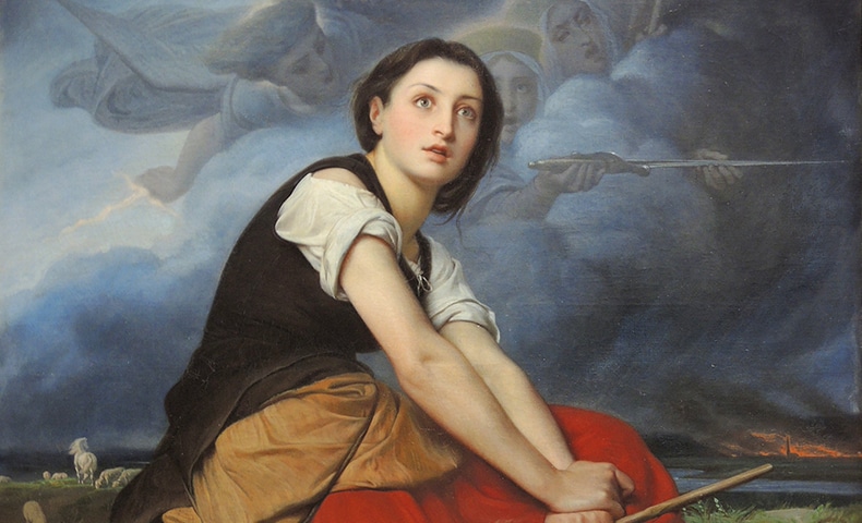 StAnthonyMag's tweet photo. Saint Joan of Arc's life is riddled with legend. But we know that she was a very spiritual young woman who led the French in battle against the English. She was condemned to death and burned at the stake.

Learn more our Saint of the Day here: https://t.co/60IJOgqm2v https://t.co/uP8pIROSz7