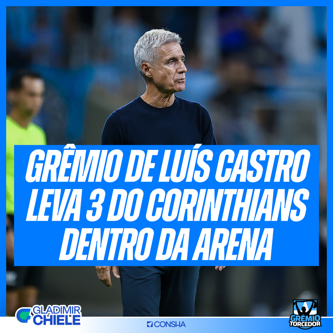 MGT2026's tweet photo. GRÊMIO LEVA 3 DO CORINTHIANS NA ARENA
O Grêmio encerrou de forma  melancólica a participação no Brasileirão, nesta primeira etapa, antes da parada para a Copa do Mundo. O time de Luís Castro é um dos piores dos últimos anos e está na porta do Z4. https://t.co/BipMXhABfl