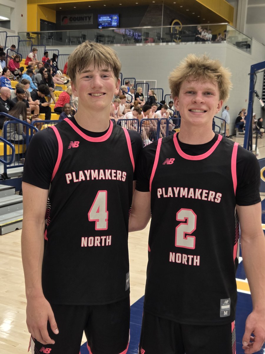 mosesk225's tweet photo. My third highlighted game of the WI Playmakers Ball Till You Fall Showcase delivered yet another intense battle as @WIPlaymakers North 17U E32 squared off against CV Select 17U. This one was packed with grit, momentum swings, and late-game drama as both teams fought tooth and nail until the final seconds.

The game started at a slower pace with both teams feeling each other out and making every possession a challenge. CV Select found just enough offense early to take a 14-11 lead after the opening quarter. In the second period, both teams started settling in offensively, but the Select squad gained separation behind the hot shooting of #0, who caught fire from beyond the arc and helped his team build a 32-23 advantage heading into halftime.

Playmakers came out of the break determined to make a push, but CV Select kept answering every challenge. The Select squad stayed composed, made timely plays, and carried a 41-37 lead into the fourth quarter. With the game hanging in the balance, the intensity rose another level.

The final quarter turned into a battle of toughness and determination. Playmakers slowly chipped away at the deficit and eventually fought their way into the lead behind relentless effort and key baskets. Every possession became critical as both teams traded punches down the stretch. Just when it looked like Playmakers North might close the door, CV Select delivered one final response. With Playmakers holding a 54-52 lead and time winding down, #11 came up with a huge steal and converted the tying basket with only 13 seconds remaining, sending the gym into a frenzy.

The drama was far from over. With the score tied at 54-54 and only seconds remaining, CV Select attacked the basket one final time and drew a foul with just 2 seconds left on the clock. #11 calmly stepped to the free throw line with the game hanging in the balance and made both free throws to give CV Select a thrilling 56-54 victory. It was the final twist in a game filled with heart, resilience, and clutch moments.

CV Select was led by #5 @Joaiah.Demske (IG), who finished with 13 points, 4 rebounds, and 1 block while battling on both ends of the floor. Teammate #0 knocked down 4 triples on his way to 12 points, helping fuel the Select offense and keeping pressure on the Playmakers throughout the afternoon. The biggest sequence belonged to #11, whose late steal, game-tying basket, and clutch free throws helped complete the comeback victory.

Playmakers North was led by #4 @calebrombach, who turned in a strong all-around performance with 15 points, 9 rebounds, and 2 blocks. His energy around the basket and defensive presence were huge throughout the game. Teammate @KamdenKroll added 13 points and provided valuable offense during key stretches of the contest.

This was another showcase game that had everything basketball fans could ask for. Tough defense, clutch plays, momentum swings, and a finish that came down to the final seconds. Both teams competed with tremendous heart, but CV Select found a way to make one more play when it mattered most and walked away with a hard-fought 56-54 victory.
