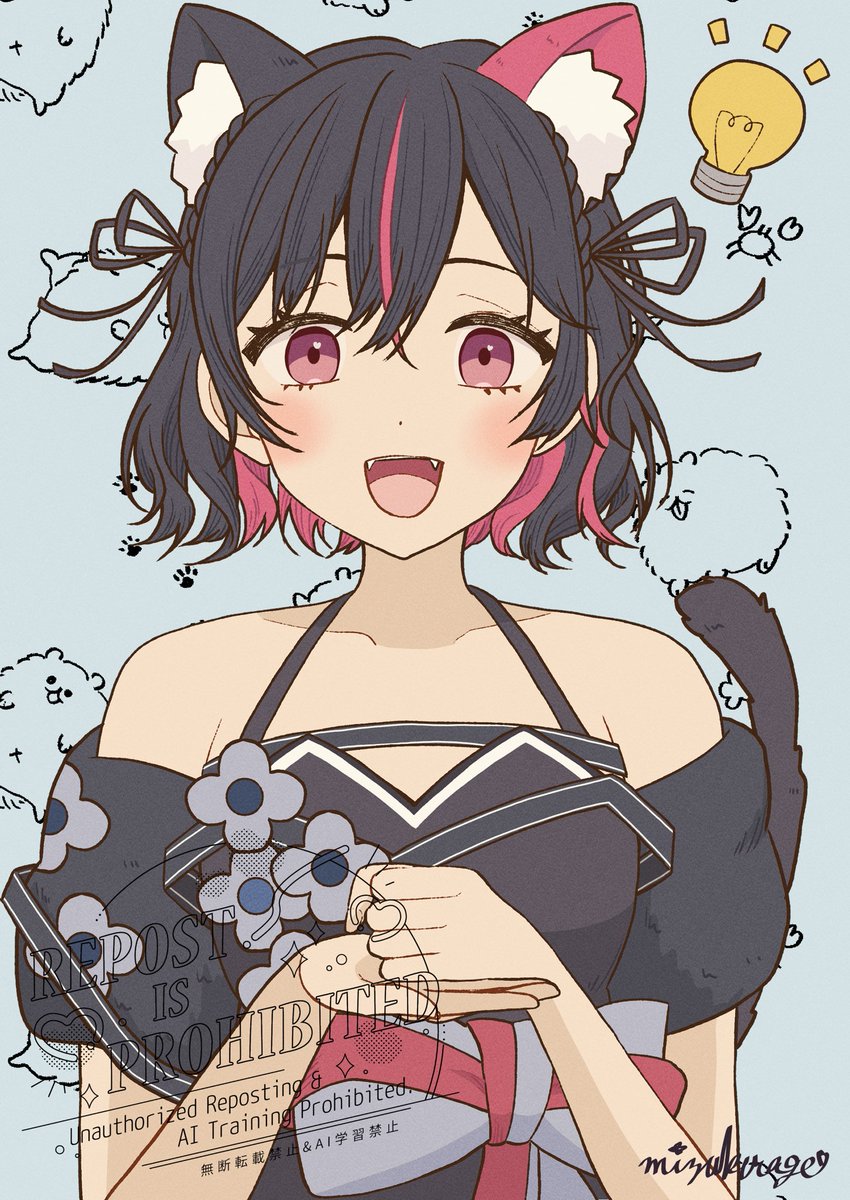 猫月みか🐱🎀新人VTuber🐾 tweet media
