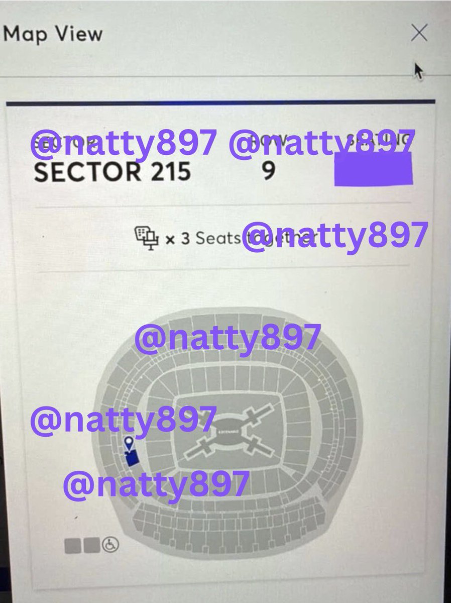 natty897's tweet photo. WTT BTS ARIRANG TOUR EUROPE TICKETS 

3x madrid d1 section 215 (26th june)

looking for x3 paris d1 (17th july)

equivalent seats, standing or vip standing 

will pay any price difference🥰 

please dm! 

@875tickets #875tickettrade https://t.co/OMrQzSVokb