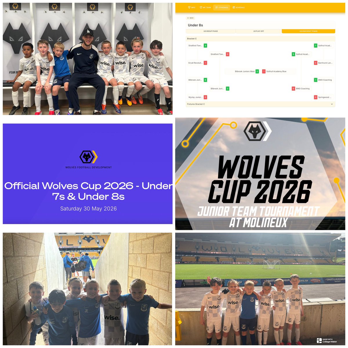 SolihullAcadFC's tweet photo. More prestigious tournaments today, a fantastic opportunity for our @jnrpremleague U8’s to attend the invite only Wolves Academy Cup held at @Wolves 

A great day which seen our U8 Blues being crowned Runners Up 

Well done boys 👏 https://t.co/BIkgsmAy3c