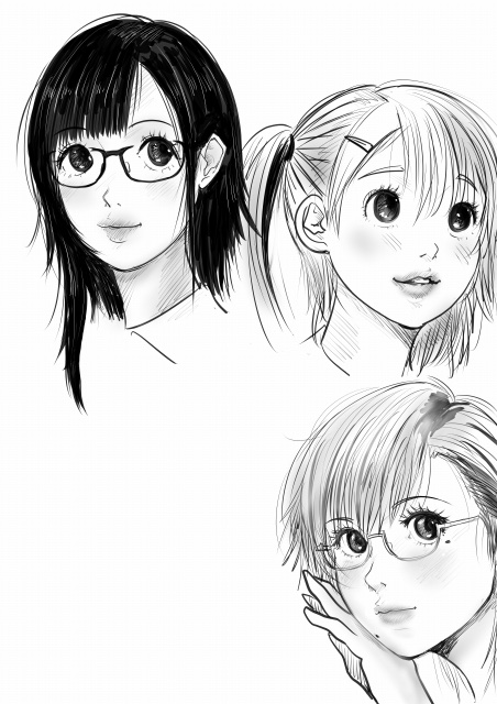 #今月描いた絵を晒そう 