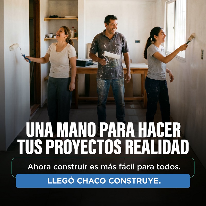 reporte24's tweet photo. “Chaco Construye”: cómo acceder al financiamiento con Tuya y Tu Préstamo 36 cuotas
https://t.co/X1dbO51tZu https://t.co/rEv1iD5Q3E