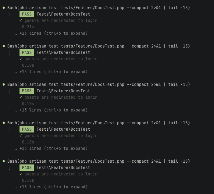 joecampo's tweet photo. experience with opus 4.8 has just been shit. it literally just sat here for an hour running the same test over and over. 🥴 https://t.co/oHyA6KlTtc