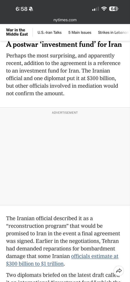 bkierce24's tweet photo. @CuttTheStringss @BillySports24 @MJP131313 @GUMBEL718 @sagesteele @1NCRDB1 @JaxsonDart @realDonaldTrump Bro we are paying them 300 billion in war damages you have no idea what your talking about. Dont talk to me about propaganda when your just believing everything the regime tells you like its north korea https://t.co/rm2NYKL0jq