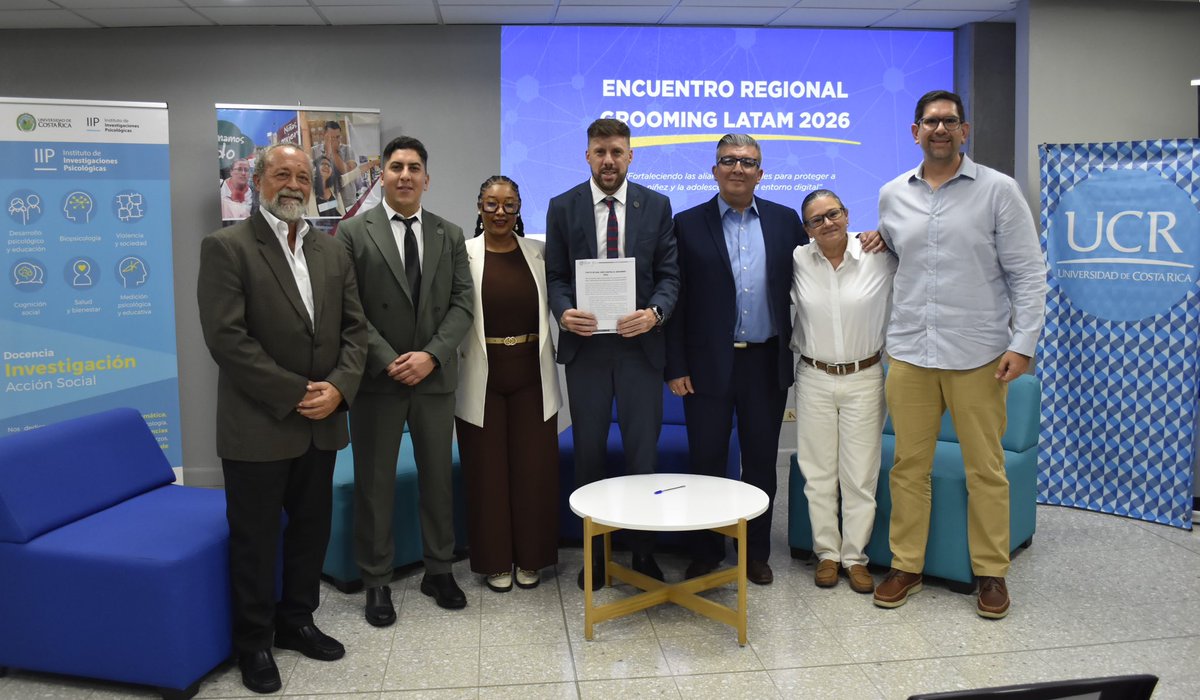 groominglatam's tweet photo. 📍🇨🇷 #COSTARICA | CONCLUYÓ EL 3° ENCUENTRO REGIONAL GROOMING LATAM

🏛️ La Universidad de Costa Rica fue el escenario del encuentro que reunió a nuestras organizaciones miembro con el fin de fortalecer las alianzas regionales y consolidar un frente latinoamericano de protección. https://t.co/E5Ae9sLgqi