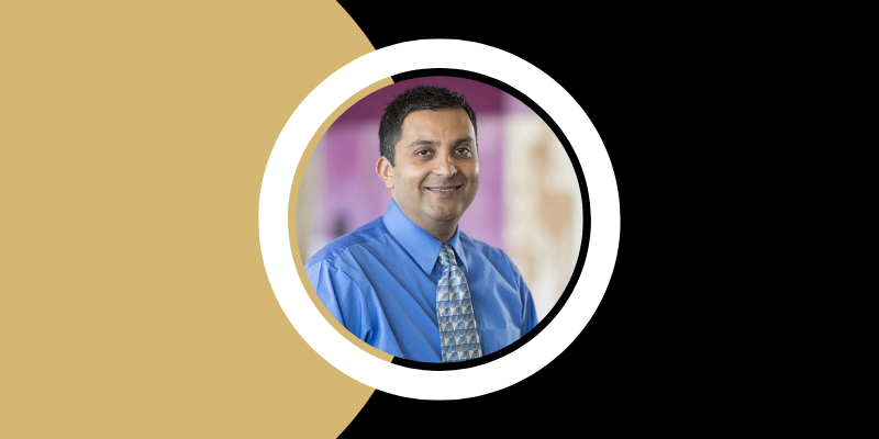 CUCancerCenter's tweet photo. In this Q&amp;A, CU Anschutz Cancer Center's Rajeev Vibhakar, MD, PhD, talks about his dual role as a clinician and researcher of pediatric brain tumors: https://t.co/RlUrHANDIT https://t.co/wOTYZDiuF6