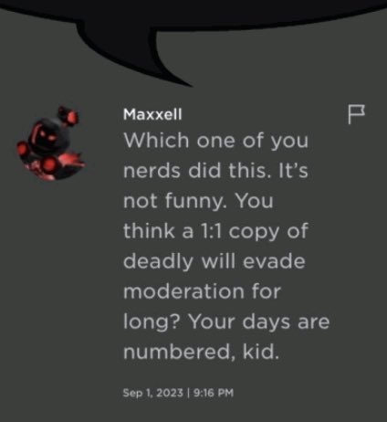 QuestionPer's tweet photo. @votexfrenchfry He says this was a joke reply but then blocked someone over them posting the image https://t.co/TsZXHIMJky