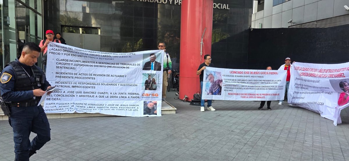 renesteeler's tweet photo. @Claudiashein @Claudiashein @STPS_mx @PROFEDET 
Esto es lo que quieres celebrar @Claudiashein ?? La corrupción del @GobiernoMX en su máxima expresión. 
Reciben sobornos de @Grupo_Carso y la @STPS_mx deja de hacer su trabajo. https://t.co/nNmtRlTfEc