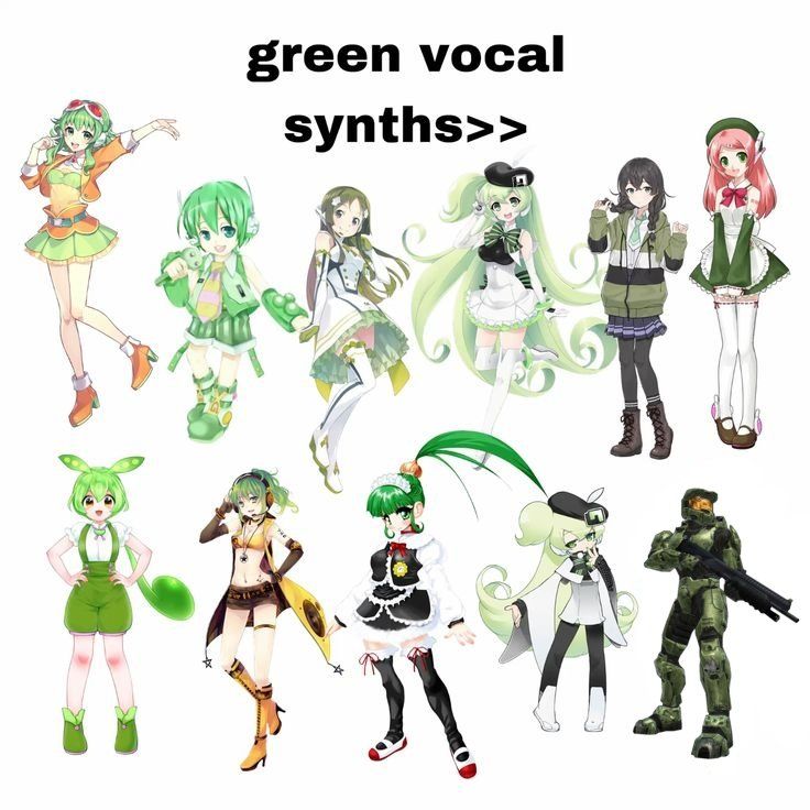 loa_p1's tweet photo. Friend sent me this so i procedeed to name each and every one 

Don't know about the robot on the bottom right, though. 
Maybe a niche utau of some sorts? Idk https://t.co/zIO2nEBHbs
