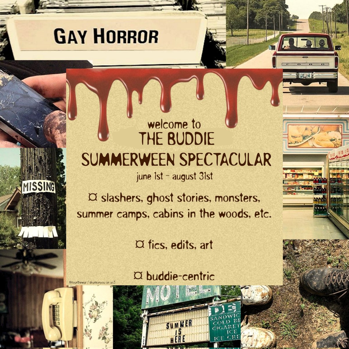 buddie summerween spectacular 🔪 tweet media