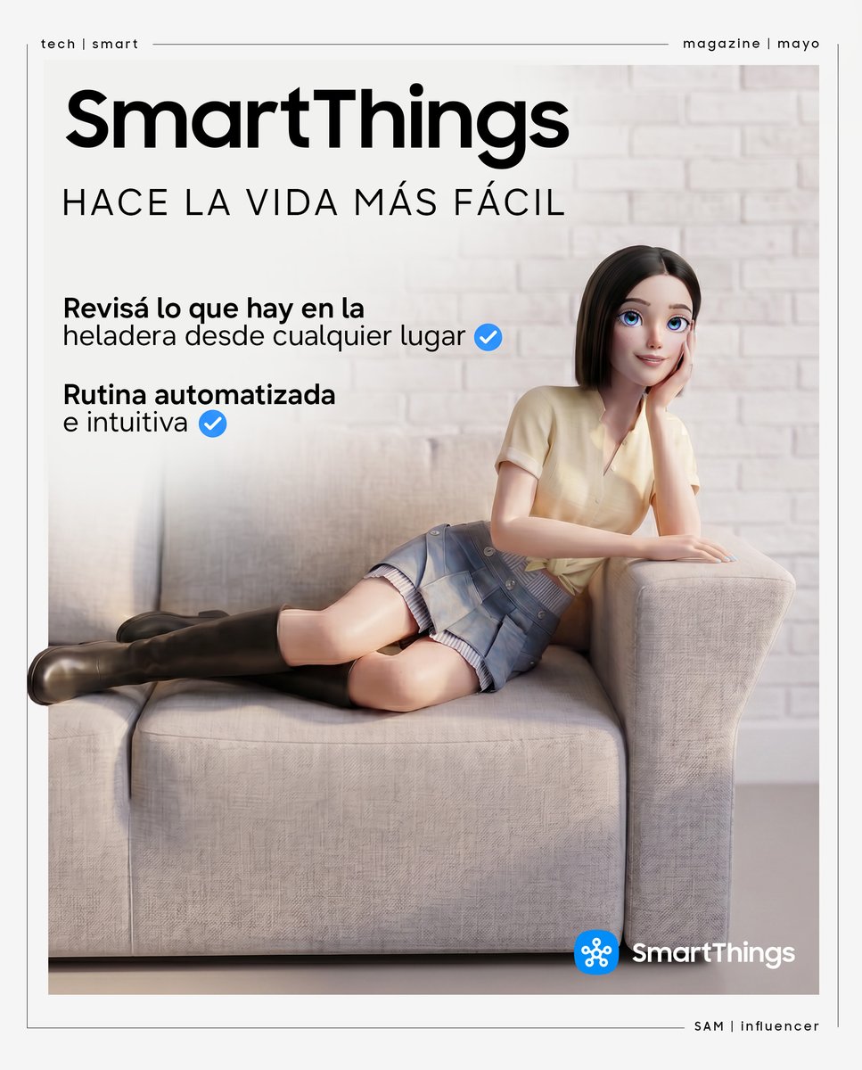 SamsungArg's tweet photo. #SAM ya entró en la era del hogar inteligente 😎
Y a vos, ¿qué función de #SmartThings no te puede faltar en tu día a día?
👉 Descargá la app de #SmartThings y descubrí todo lo que podés controlar desde tu celular. https://t.co/5jPGxTXklf