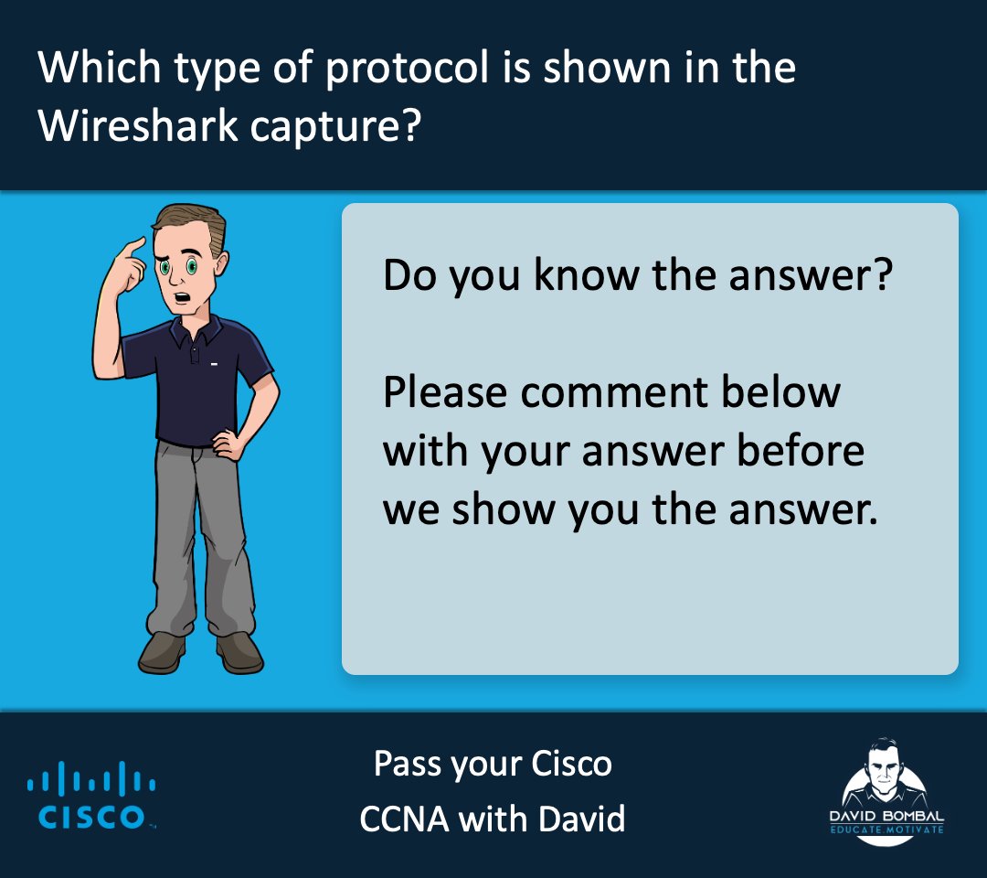davidbombal's tweet photo. Pass your Cisco CCNA with David
#CCNA #Devnet #Cisco #CCNP https://t.co/hgaDrRqfzq