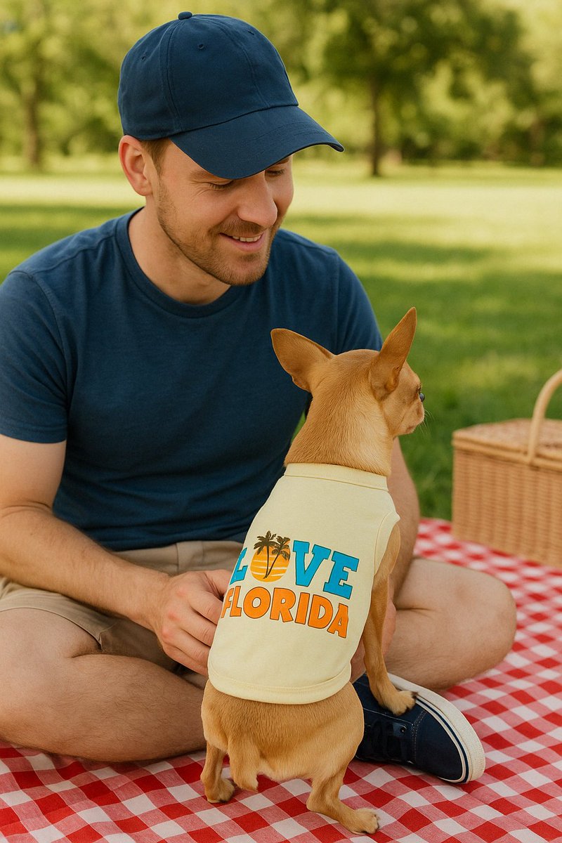 ThisIsHTAS's tweet photo. Brighten walks with our lightweight yellow pet shirt in size L—relaxed fit, breathable fabric to keep pups cool on warm days. Easy to slip on and secure for quick mornings, park trips, beach days, or casual photos. Comfort meets city style. https://t.co/46caNOK4iF https://t.co/D2F2ucXh60