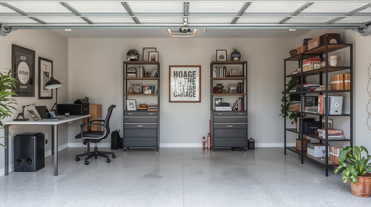RoniceJackson's tweet photo. Transforming your garage into a home office can be a smart way to create a dedicated workspace. With a bit of planning and creativity, you can turn an underused area into a functional and inspiring office
 https://t.co/41cgI4aC7W https://t.co/GPZZsSSdna