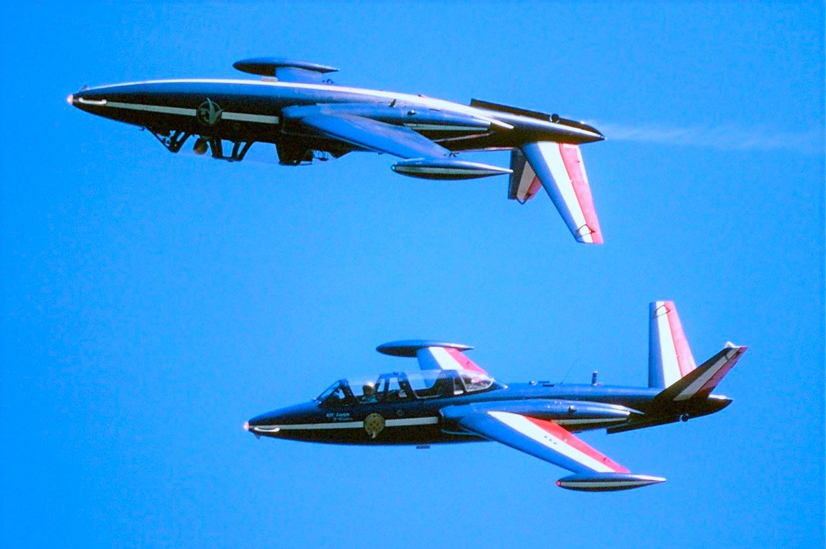 burekch's tweet photo. @USAS_WW1 @astro_samira_b That's a beautiful French airplane indeed. 😍
It was used by the Patrouille de France during the 70's.
What is this little guy doing in Forth Worth? https://t.co/F5ujkLm2nF