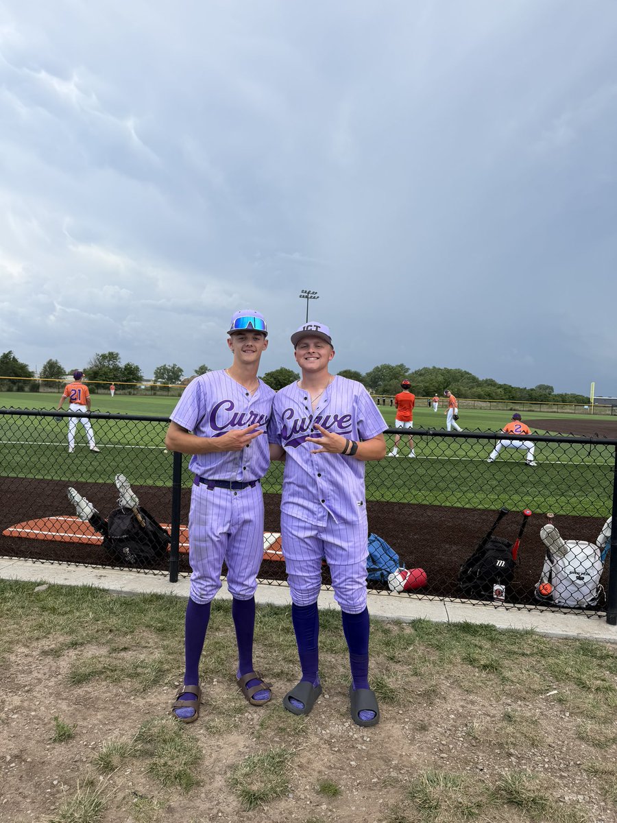 kansas_curve's tweet photo. Players of the game 

@OGlamann33 
8 IP, 0 ER, 2 H, 1 BB, 3 K’s (W)

@Colton_Wilburn1 
1-3, RBI (walkoff single) https://t.co/wvSrySEGmD
