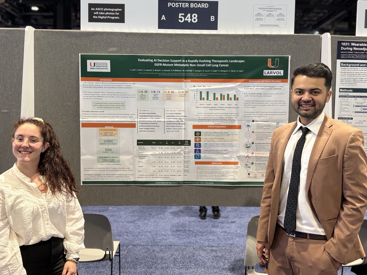 Jani_Chinmay's tweet photo. And here is our poster presentation . @SylvesterCancer @ASCOTECAG @GlopesMd @Latinamd @lungoncdoc @ADesaiMD @brunolarvol https://t.co/NfsV8KG6DO