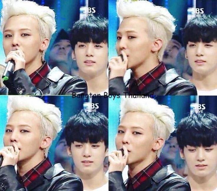 alwaysongdsside's tweet photo. Better said...he wants to be what G-Dragon is 😏 https://t.co/JpNCbMF7P5