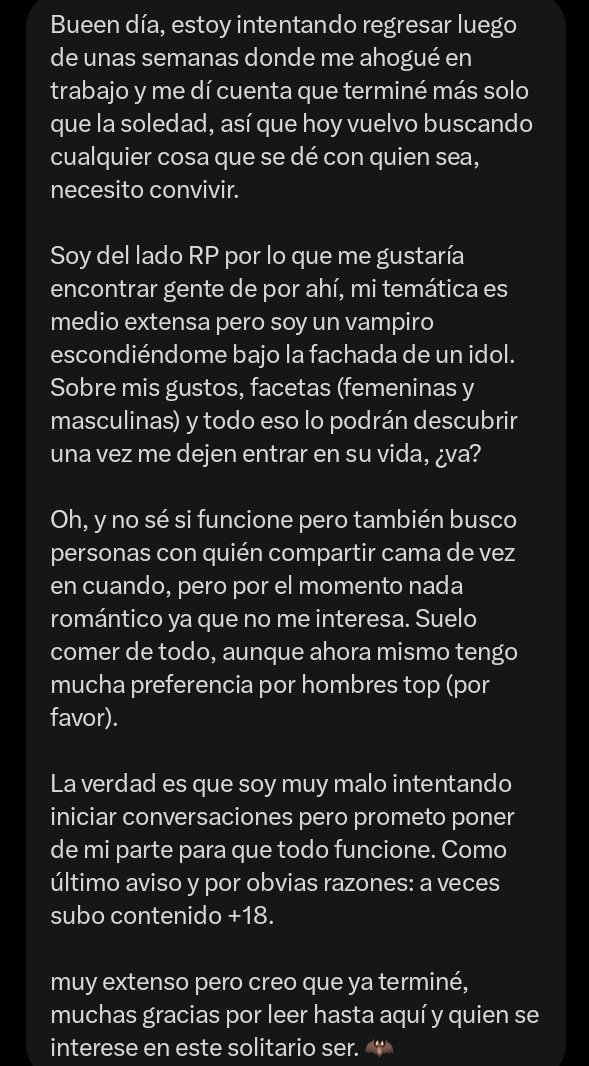 CERRADO (leer fijado). tweet media