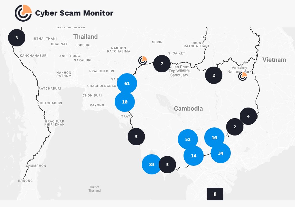 CyberScamWatch's tweet photo. CAMBODIA: We’re working on updating the website to reflect ongoing developments in Cambodia, so stay tuned. In the meantime we’ve updated the profiles of the four Baolong compounds in and around Poipet. Enjoy!(?) https://t.co/2HCBdI82we