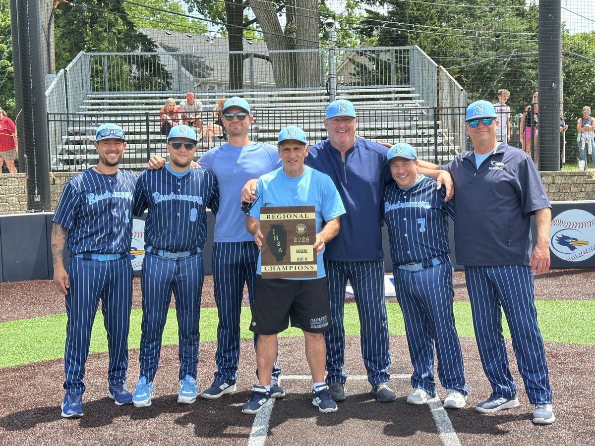 Baseball_Naz's tweet photo. REGIONAL CHAMPIONS! 
Naz 10 TC 2

Thome 3-4 1R 2RBI 2B 3B 1B 
Hartigan 1-3 2R 1BB 1SB
Fiore 2-3 1RBI 1R 
Alikhan 2-3 2R 3RBI 1BB HR 1SB
Labuda 2-4 1R 1RBI 
Dulaney Jr 2-4 2R 1SB 
Hyland 1-1 2R
O’Connor 1-3 1RBI

McKay 3.0IP 4Ks
Donnelly 2.0IP 1H 3Ks
Drye 1.0IP 3Ks
O’Connor 1IP 3K https://t.co/J3HadN8exL