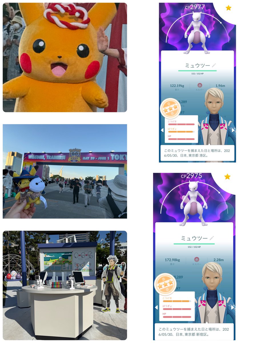 kaaaanaaaak0's tweet photo. 2026GOフェス参戦ー!
背景色違とかフルコンボとかは出なかったけど、色違いは大変満足いたしました。
ピカオスメスイロチと100パー、ロトム色違でたので優勝🏆
結果ミュウツーメガエナジー大量に集めなきゃ、、、笑
最後の30分のミュウツーは残念でした、、、笑
#GOfas https://t.co/GNBw3BWJaF