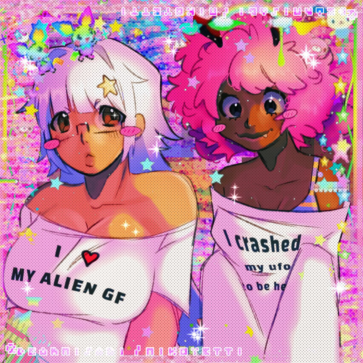 DearNiSagi's tweet photo. #oc #artㅤㅤㅤㅤ yuri! Yay! https://t.co/x9KUC2ihoJ