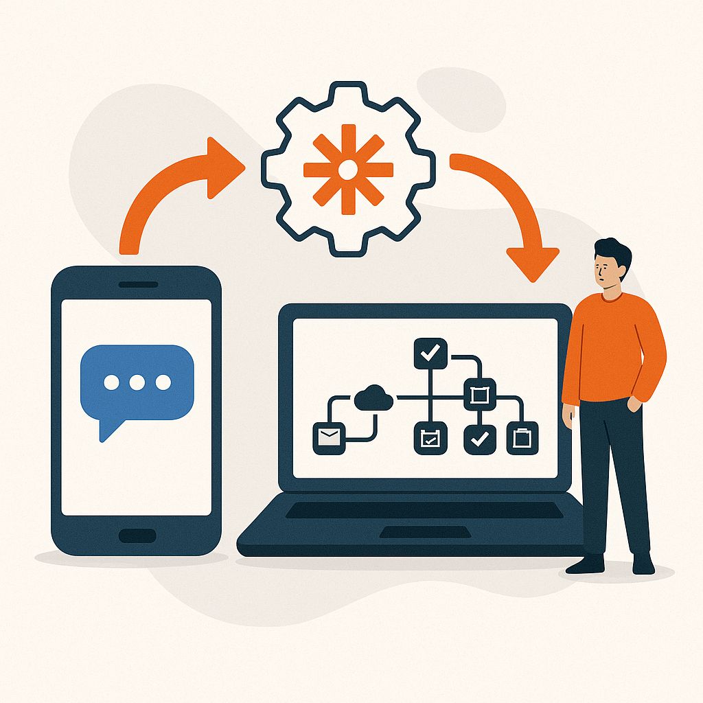 smsmobileapi's tweet photo. Automate SMS with Zapier Integration!

Exciting news! Our SMS Mobile API now integrates seamlessly with Zapier, allowing you to automate SMS notifications like never before. Get started here: https://t.co/FxgxGXvo9h

#SMSIntegration #Automation https://t.co/sAjkzzQIQb