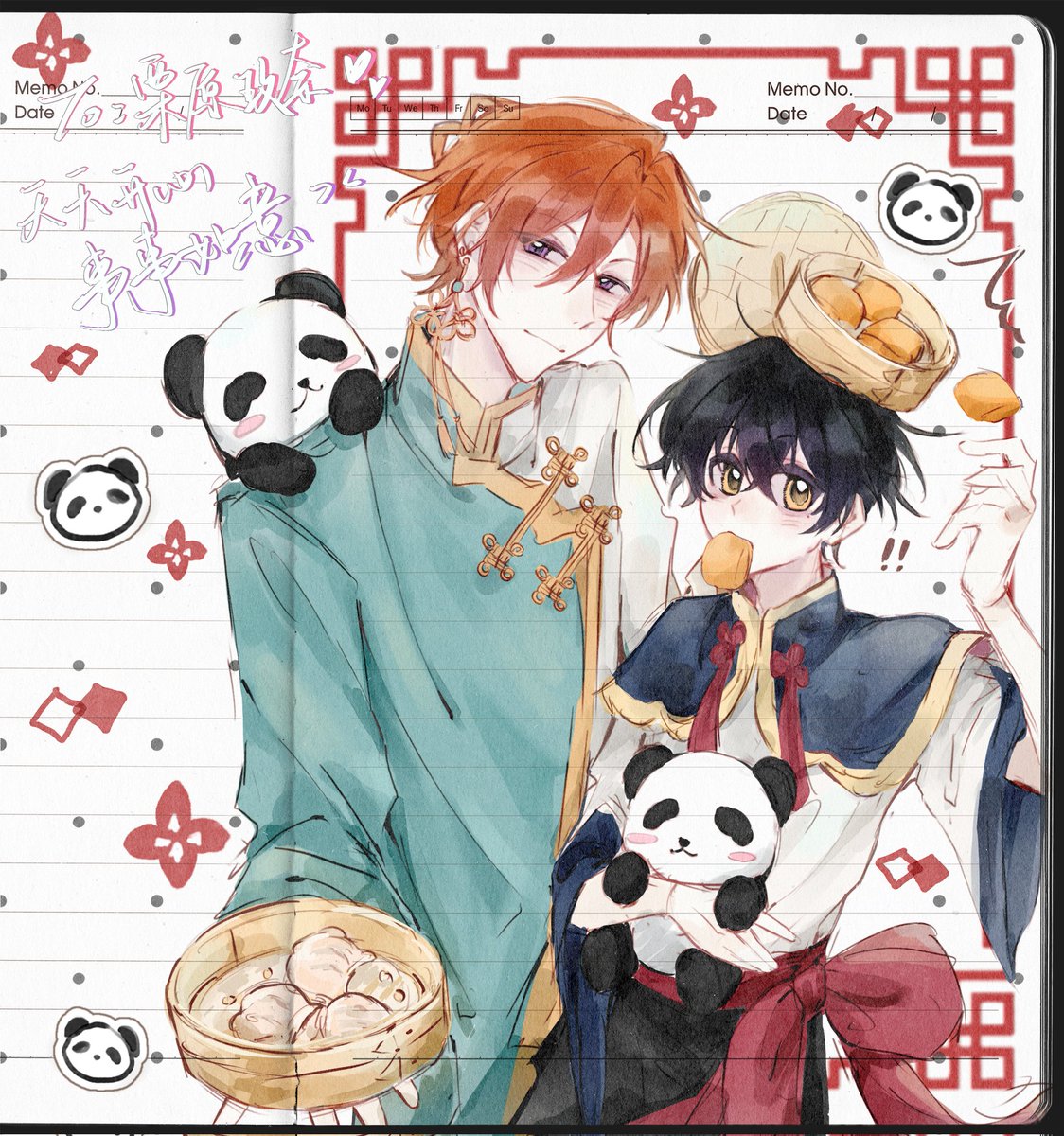 yanyou_ovo's tweet photo. Treat you to yum cha🥟🍵
Made this artwork just for my friend
#ssmy_FA https://t.co/T2ggDrYUUP