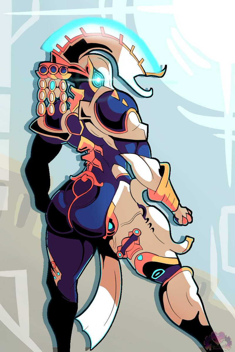 SteamPunkHeart_'s tweet photo. Getting on the Styanax Prime train to prove I'm a main and not just following a trend (again, so glad they made him gorgeous)

P.S: DE please let my guy do some actual meaningful damage 
#art #fanart #warframe #styanax #styanaxprime https://t.co/E4nKLSbpvv