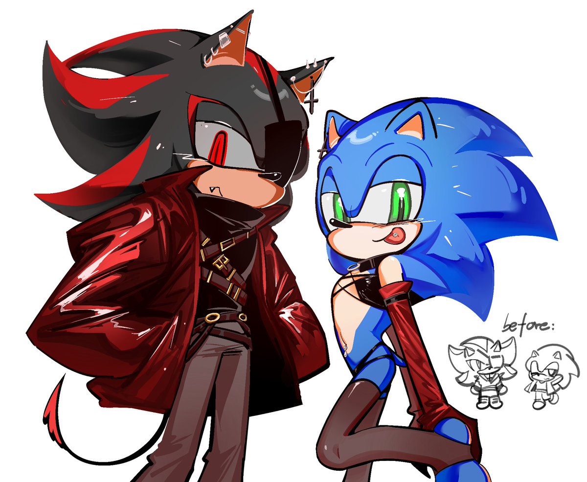 dontstayuptooo1's tweet photo. 恶魔与学生什么什么的
#shadnic #sonadow https://t.co/RReJKp2Gzs