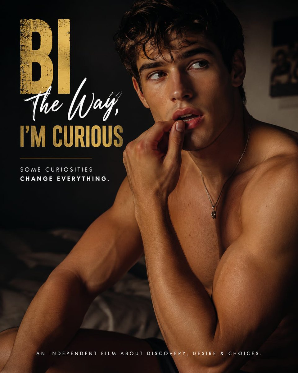 Bottom4Breeding's tweet photo. 🔞 18+ ONLY

Bi the Way, I’m Curious is an upcoming independent adult movie exploring the hidden curiosities of straight men exploring their bi-curious side.

This film contains explicit adult scenes and is strictly for mature audiences only.

We are currently raising funds to bring this film to life and any donation amount is welcome. Supporters who donate R300 or more will receive exclusive early-access scenes before the official release 🔥

Please help me to bring this movie to life. 

The donation link is: https://t.co/LrL1W5yKZo

#AdultContent #BiCurious #18Plus